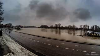 Tisza áradása Szegeden timelapse SE/01 2018 03 23