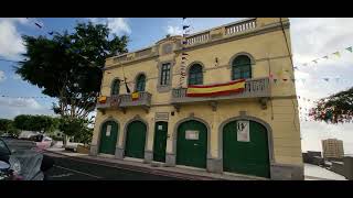 Las Palmas de Gran Canaria. Paseo San Jose a Vegueta y Iglesia Santa Ana. Marzo 2023