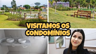 VISITAMOS OS CONDOMÍNIOS FECHADOS, VISITEI DUAS CASAS E AMAMOS A PRIMEIRA 😍