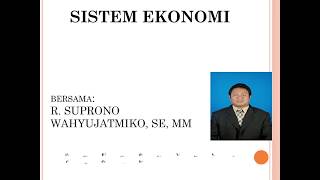 Sistem Ekonomi