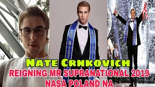 Mr. Supranational 2019 Nate Crnkovich Nasa Poland Na