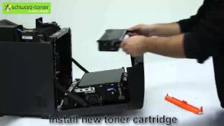 Dell 3110cn Toner Cartridge Replacement - user guide (593-10166/67/68/69/10170/71/72/73/10171/72/73)