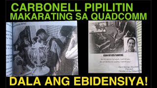 CARBONELL PIPILITIN MAKARATING SA QUADCOMM DALA ANG IBEDENSIYA!