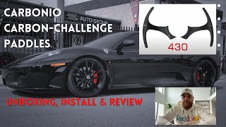 Carbonio Carbon Challenge Paddle Shifter UPGRADE- UNBOXING, INSTALL & REVIEW!