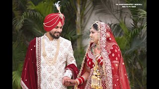 RAVINDER SINGH WEDS HIMANSHI DHIMAN ll RECEPTION LIVE ll GS PHOTOGRAPHY MOHALI ll MOB : 9814141505