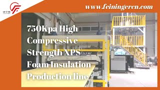 XPS Foam Board Production Line Twin Screw Extruder