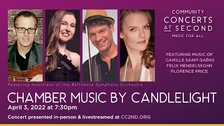 Chamber Music by Candlelight: Apr. 3, 2022