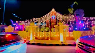 #part1 Diwali ki lighting lag gayi 🤗Ajmer Chaupati Diwali Light 💡 Decoration Diwali special decora