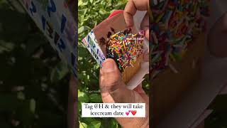 Most tempting Ice Cream Sandwich|Italian Chocolate Sandwich| Baskin Robins| Mini Series| #shorts #yt