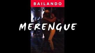 bailando merengue