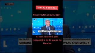 EMMANUEL COLBRANT : président ukrainien responsable de la guerre