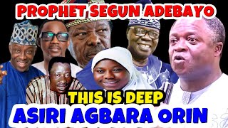 PROPHET SEGUN ADEBAYO REVELATIONS ON MUSICIANS PASUMA, EBENEZER OBEY, OBESERE, ADEWALE AYUBA