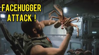 FACEHUGGER ATTACK ! ALIENS FIRETEAM ELITE