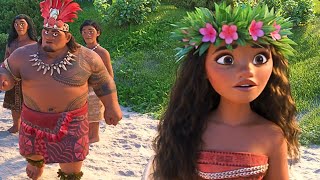 moana with dad and ocean moana