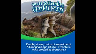 10-11 settembre ULTIMI POSTI