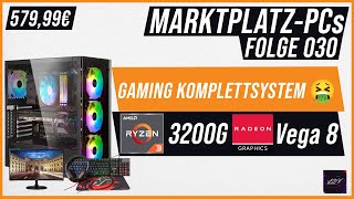 G̶A̶M̶I̶N̶G̶SCHROTT-KOMPLETTSYSTEM 😵 | Marktplatz-PCs #030 | Memory PC Komplettsystem (3200G + 24")