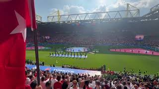 🇹🇷 Türkiye National Anthem "İstiklâl Marşı" I Turkey vs. Portugal I EURO 2024 I Dortmund