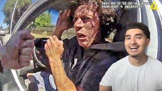 Cop Struggles To Pull Man Out Of Car | Don Valdez Reaction