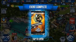 Completing Return of the dilophosaurus event (shocking) | Jurassic world the game