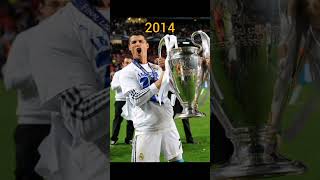 Ronaldo All Champions League Trophies