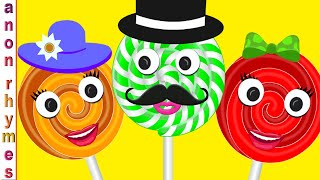 Animation English Nursery Rhymes & Songs For Children | Candy Finger Family | Songs For Babies