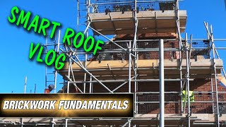 BRICKLAYING : Smart Roof Vlog 👍 With Time-lapse (1080p / 60FPS)