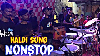 खुप छान वाजवलय Nonstop Haldi Song Melody Beats Jayesh | Haldi Show 2022 | Mumbai Banjo Party 2022