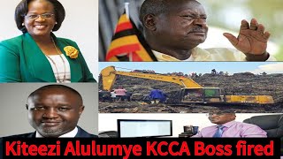 Breaking news! Museveni Fires KCCA Top Bosses Bambi Babakutte Kunkoona Miranga kiteezi Alulumye