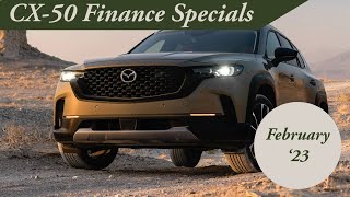 CX-50 Finance Specials February 2023