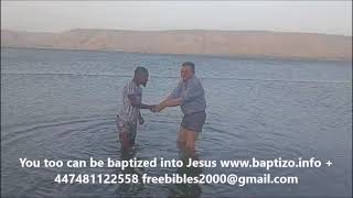 Baptisms in the sea of Galilee, Israel