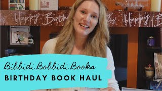 Birthday Book Haul