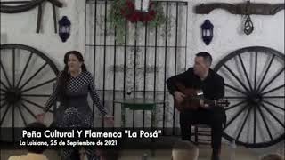 Soleá de Triana - Silvia Reina (cante) y Fernando Larios (toque). Recital Peña Flamenca "La Posá"