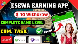 New Nepali Online Earning App | How To Earn Money Online In Nepal ? | eSwea Earning app