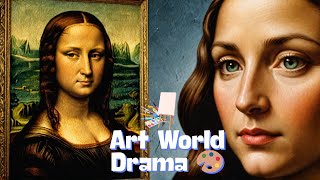 Monna Lisa vs Michelangelo | Art World Drama 🎨😂 #monnalisa #michelangelobuonarroti