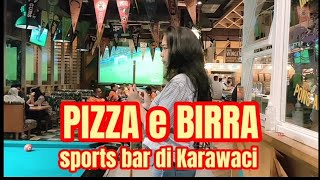 "PIZZA e BIRRA" Sports Bar. di MaxxBox Lippo Village Karawaci. @Ushter studio.