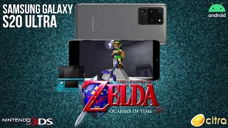 The Legend of Zelda: Ocarina of Time 3D On Citra MMJ for Android