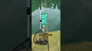 Bank Fishing Tips - HOW TO Set Up For Fishing!! 🎣 #shorts #fishing