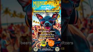 Mascota Mercioles - Pet Celebration, Doggie Food & Drinks, Leemba Beach Club & The Tejido Dog Rescue