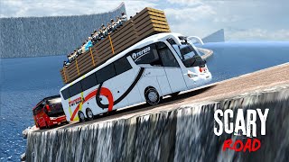 🔴[LIVE] #091 Long and Terrifying Journey, Road Over the Cliff, The Deadliest Truck driving #gameplay