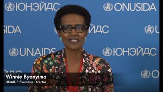 Ms Winnie Byanyima, Executive Director of UNAIDS