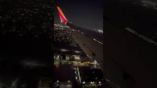 Landing at Burbank airport from Sacramento #aviation #boeing737