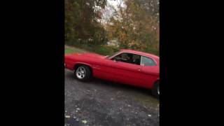 Dodge duster burnout