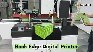 Book Edge Printing Machine, Book Edge Printer