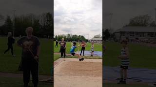 Long Jump Fantastic PB This Boy Has Unique Style Maybe Olympics