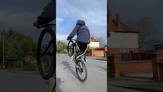 Smooth clip! (Rideout video tomorrow!) #shorts #wheelie