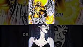 Michle Demiurgos 🔥 vs Death + Dream 🔥 #marvel #dc #shorts