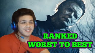 ALL HALLOWEEN MICHAEL MYERS MOVIES RANKED WORST TO BEST!!