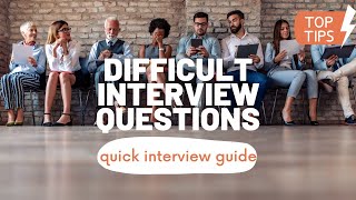 How to Answer Difficult Interview Questions Without Lying | Interview Guide Video Lesson