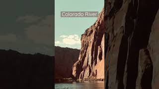 The Colorado River & Canyons in Arizona #shorts