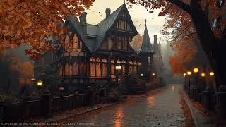 Echoes of Autumn in a Victorian Mansion | Dark Academia Ambience for Study and Reflection